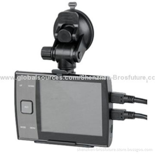 Ambarella A7L70D Car Black Box, 120 Degrees WDR, Night Vision, Dual-cam, Two-channel, G-sensor